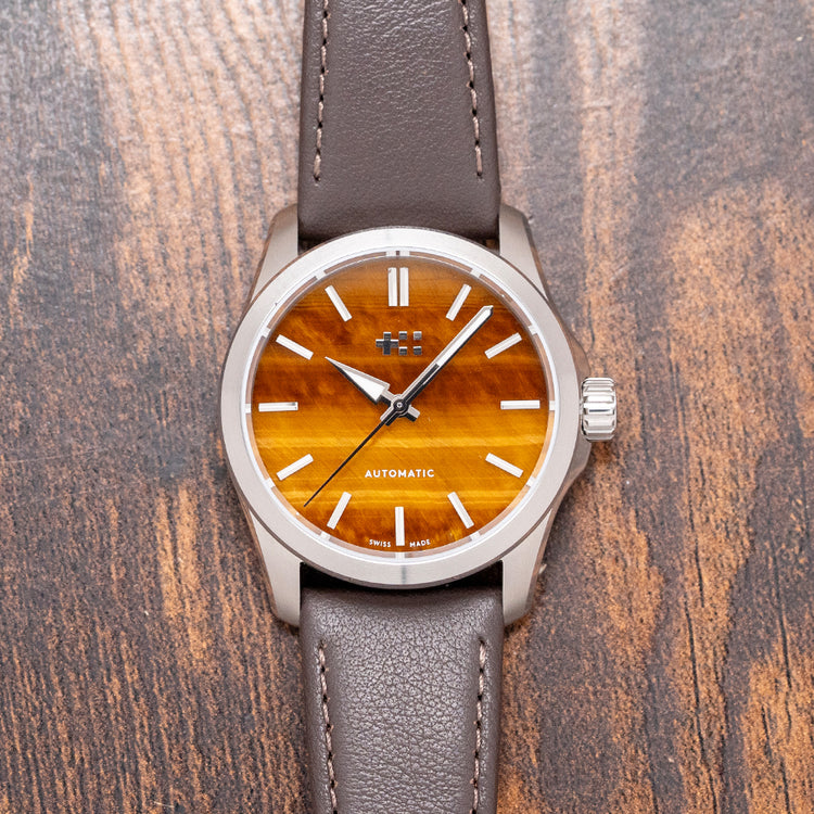 2026 Christopher Ward C63 Sealander 36mm Tiger’s Eye
