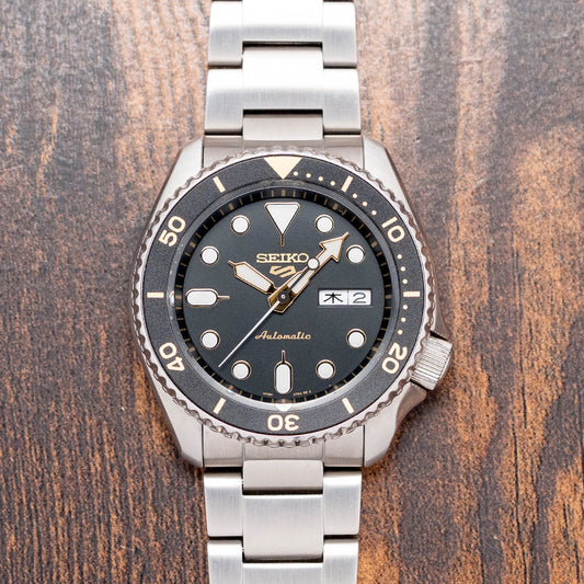 2026 Seiko 5 Sports Automatic Black Dial 42.5mm SRPD57K1
