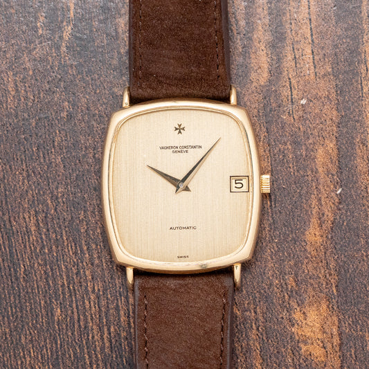 1970s Vacheron Constantin Automatic 18ct Gold "Tank"