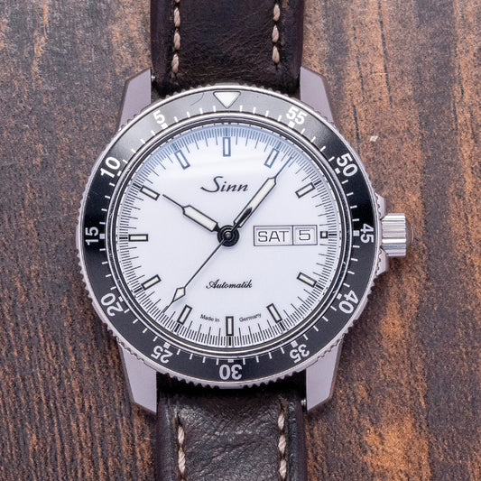 2020 Sinn 104 St Sa I W White Dial 41mm Automatic