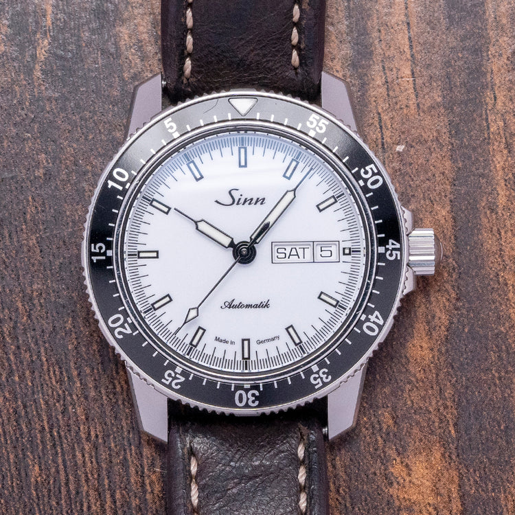 2020 Sinn 104 St Sa I W White Dial 41mm Automatic