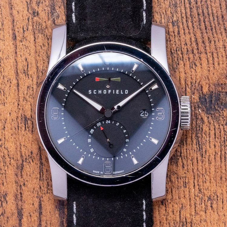 2015 Schofield Signalman GMT & Power Reserve Polished