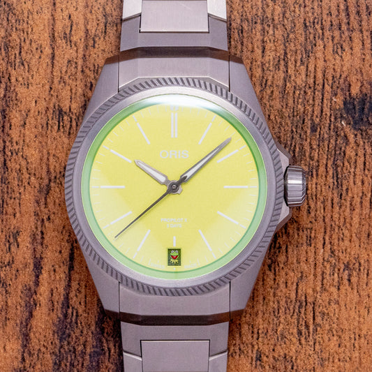 2023 Oris ProPilot X Kermit Edition 39mm Titanium