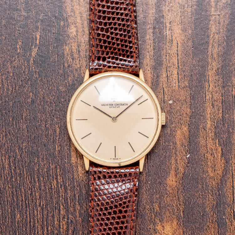 1960s Vacheron Constantin 18ct Yellow Gold Manual 31mm 39015