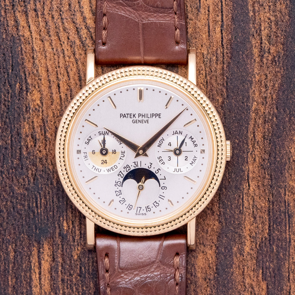 1997 Patek Philippe Perpetual Calendar Yellow Gold 5039J