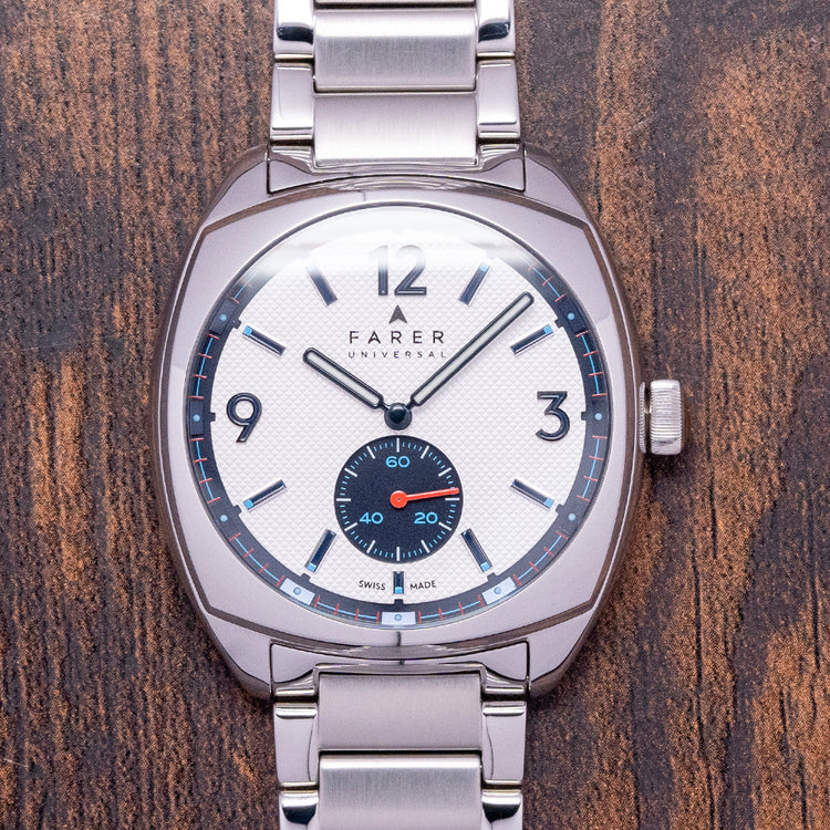 2022 Farer Stanhope II Cushion Case on Bracelet 38.5mm