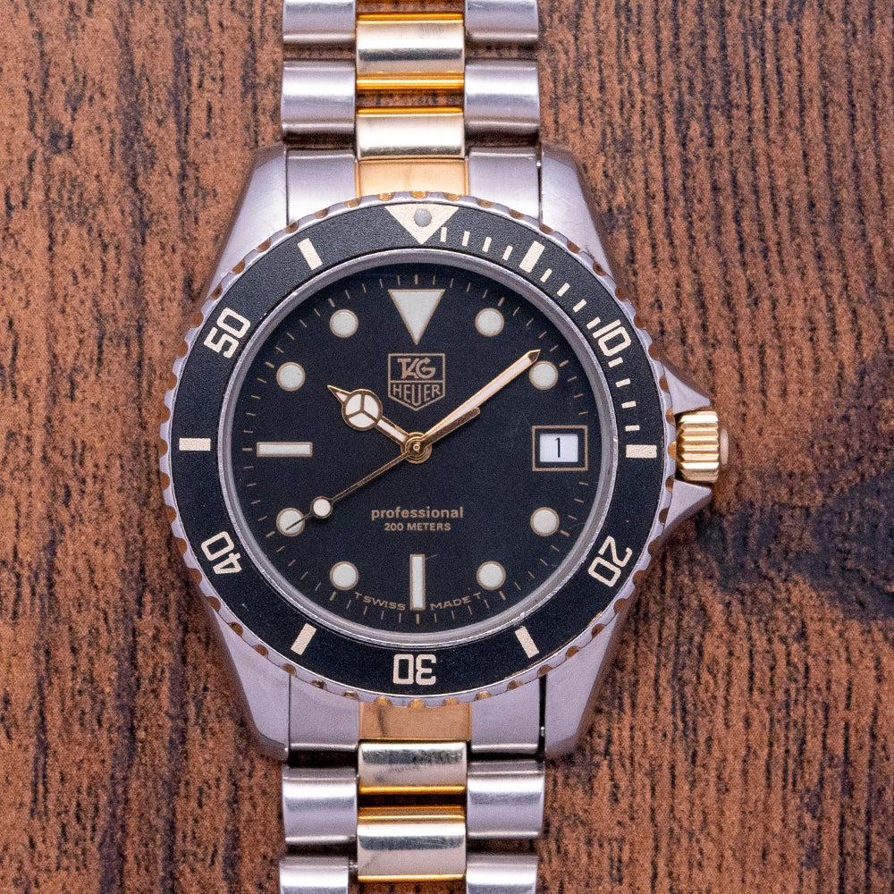 1980s TAG Heuer Professional Diver 