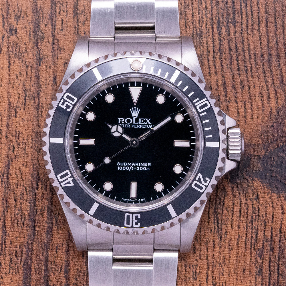 1994 Rolex Submariner No Date 14060 Box Papers KibbleWatches