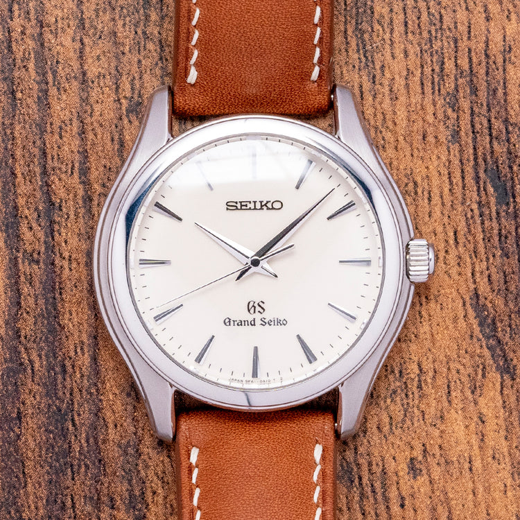 2000s Grand Seiko 9F Quartz 36mm White Dial SBGX009