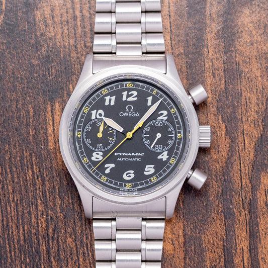 1999 Omega Dynamic III Chronograph 38mm 5240.50