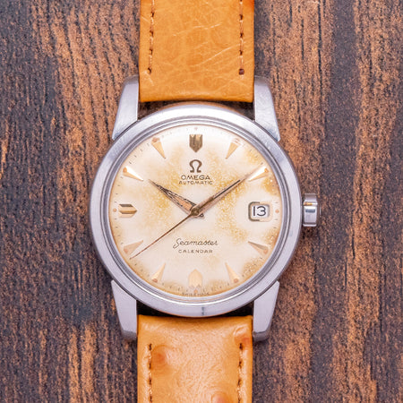 1959 Omega Seamaster Calendar 34mm 'Crème Brûlée' 2849