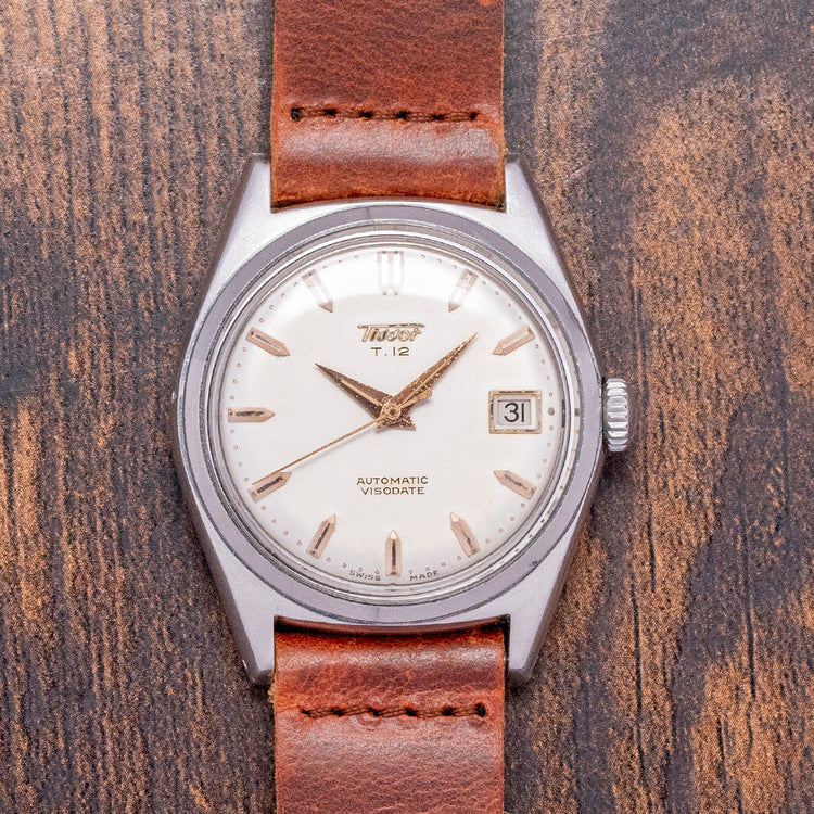 1957 Tissot T-12 Automatic Visodate 35.5mm 67012-1
