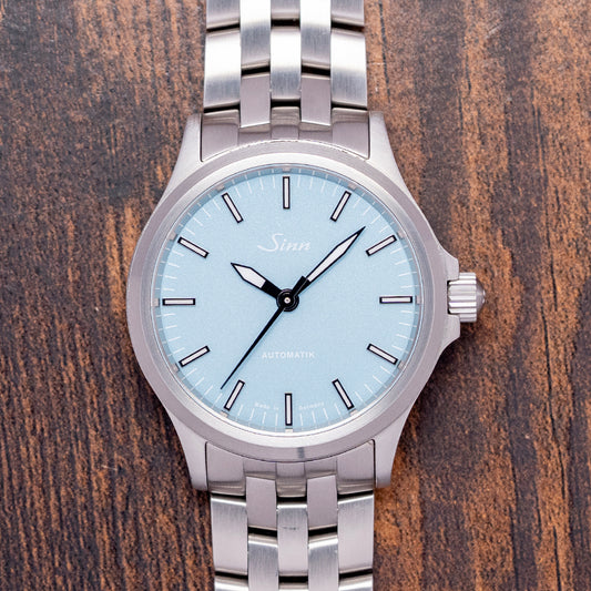 2022 Sinn 556 Aquamarine Blue Limited Edition 38.5mm 556.0115
