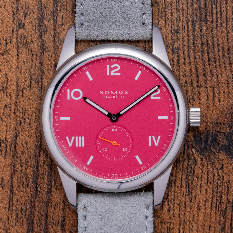 2022 Nomos Club Campus 38mm Deep Pink 728