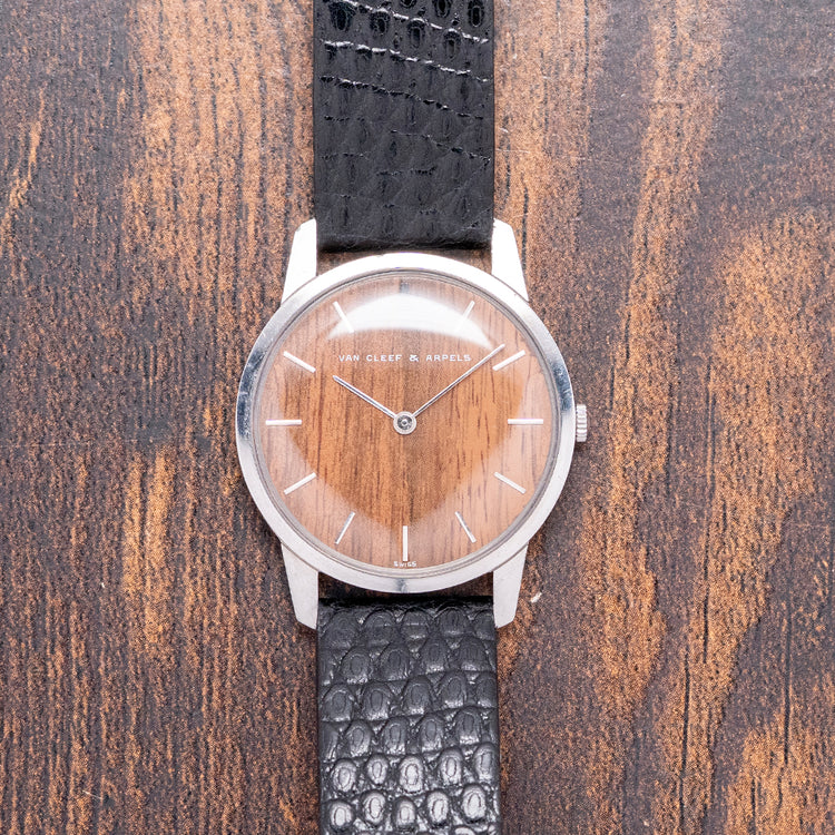 1967 Van Cleef & Arpels Universal Genève “Wood” Dial 842101