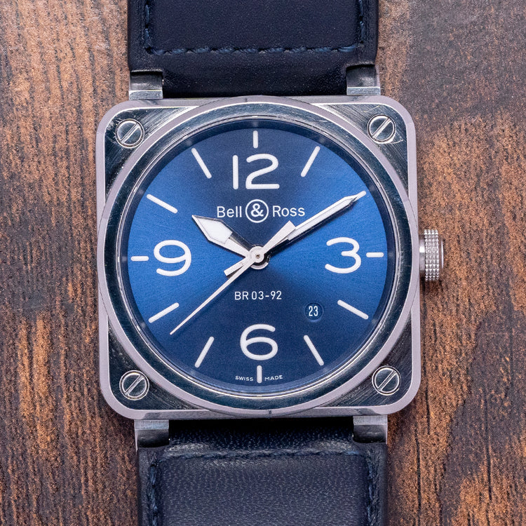 2019 Bell & Ross BR 03-92 Blue Automatic 42mm