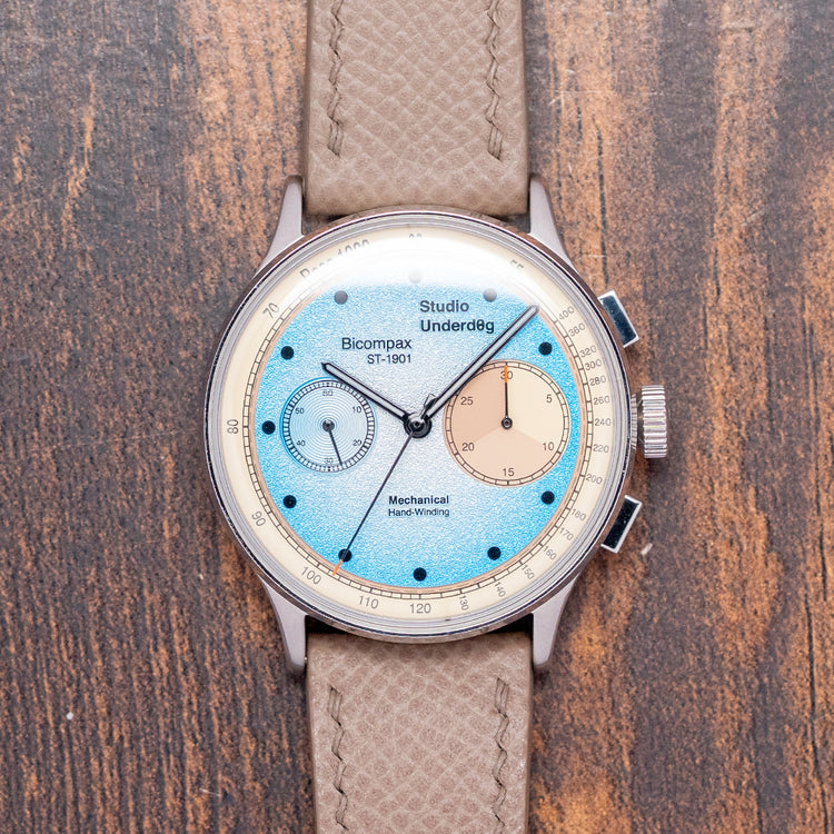 2023 Studio Underd0g 01Series Chronograph Desert Sky 38.5mm