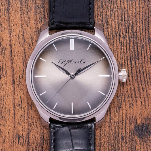 2019 H. Moser & Cie Endeavour White Gold Grey Fumé  40mm