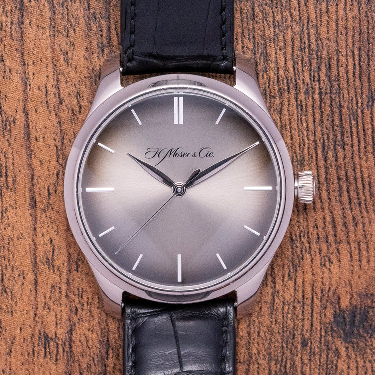 2019 H. Moser & Cie Endeavour White Gold Grey Fumé  40mm
