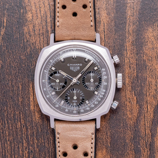 1969 Heuer Camaro Chronograph Valjoux 72 37mm 7220
