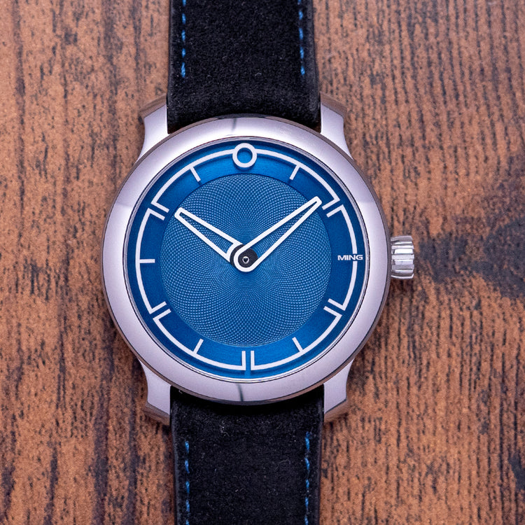 2022 Ming 17.09 Blue Automatic + Ming Tray