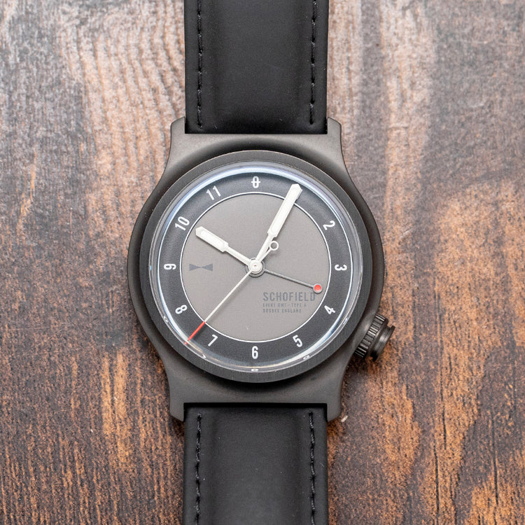 2025 Schofield Light "The Dark One" Automatic GMT 40mm