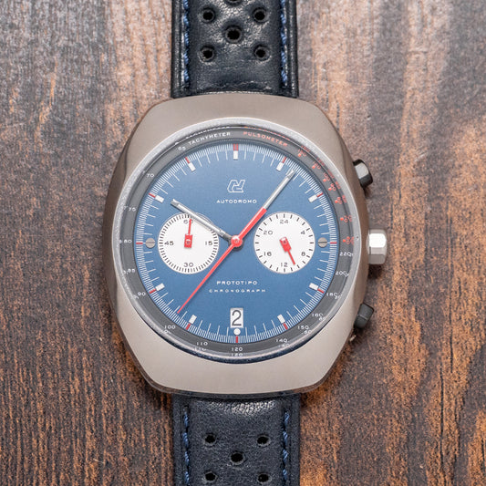 2024 Autodromo Prototipo Chronograph Blue 42mm