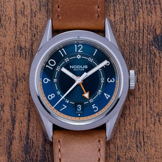 2023 Nodus Sector GMT Pacific Blue Automatic SEC-GMT-PAC
