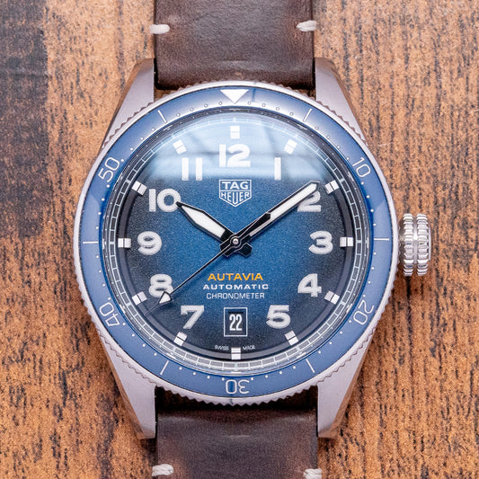 2020 TAG Heuer Autavia Blue Chronometer WBE5116.FC8266