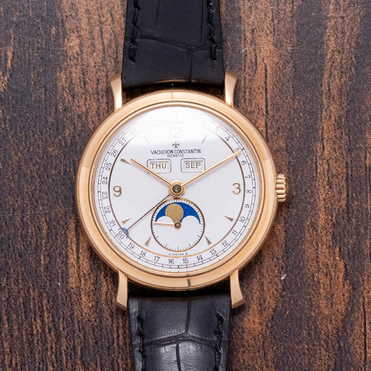 1990s Vacheron Constantin Triple Calendar Moonphase 18ct 35.5mm 37150