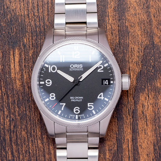 2015 Oris Big Crown ProPilot Big Date 41mm on Bracelet