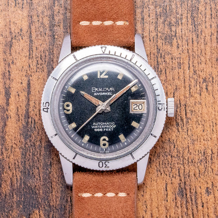 1964 Bulova Snorkel 666 "Devil Diver" Automatic 35mm 386-1