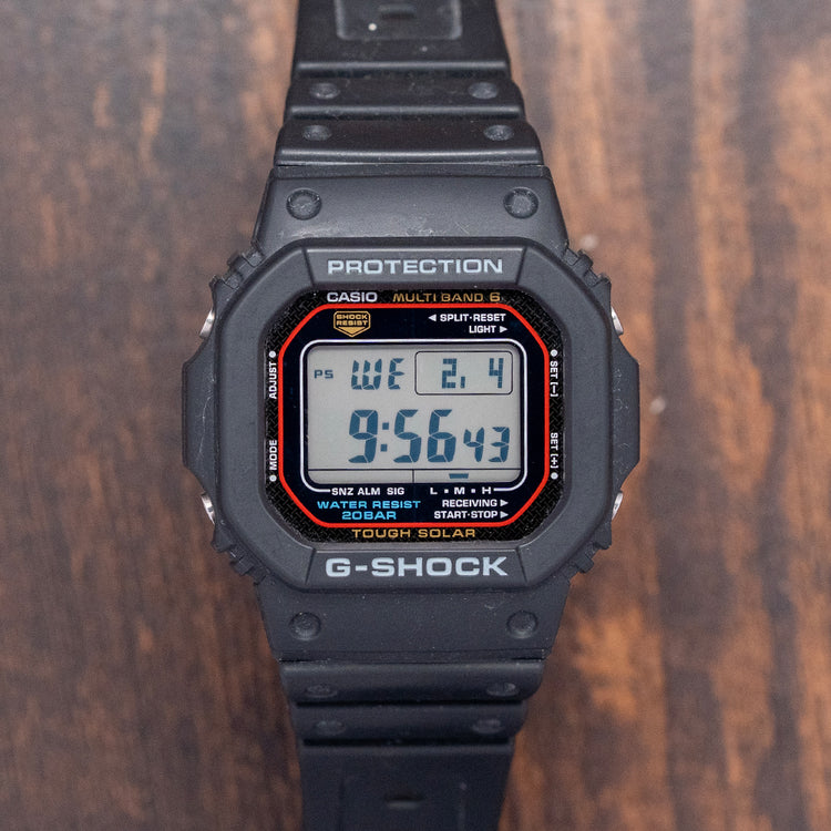 2025 Casio G-Shock Multi Band 6 Radio Controlled Black GW-M5610U-1ER