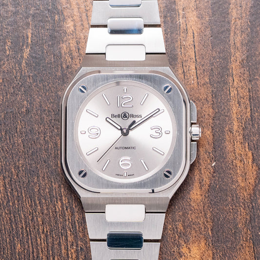 2026 Bell & Ross BR 05 Grey Dial Automatic on Bracelet 36mm