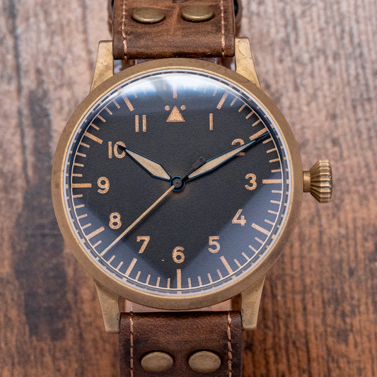 2018 Laco Westerland Bronze 45mm Manually Wound