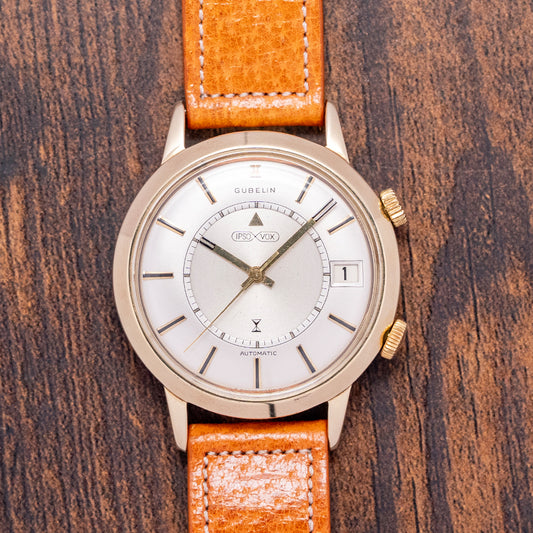 1960s Gübelin 'Ipso-Vox' Alarm By Jaeger-LeCoultre 36.5mm 855
