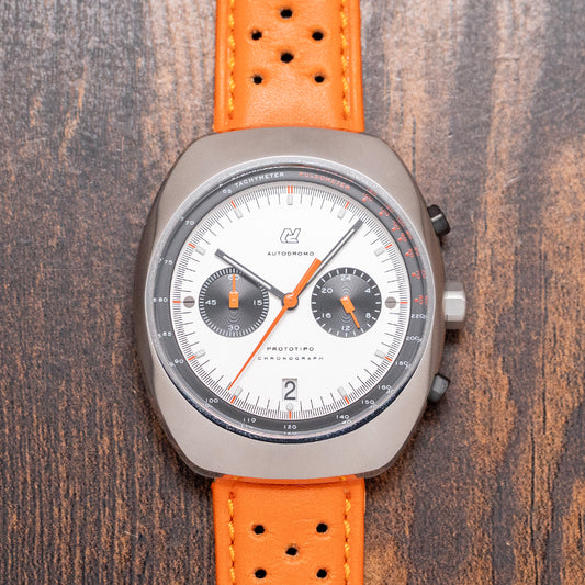 2024 Autodromo Prototipo Chronograph White 42mm