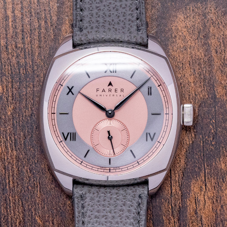 2022 Farer Durham Salmon Cushion Case 38.5mm