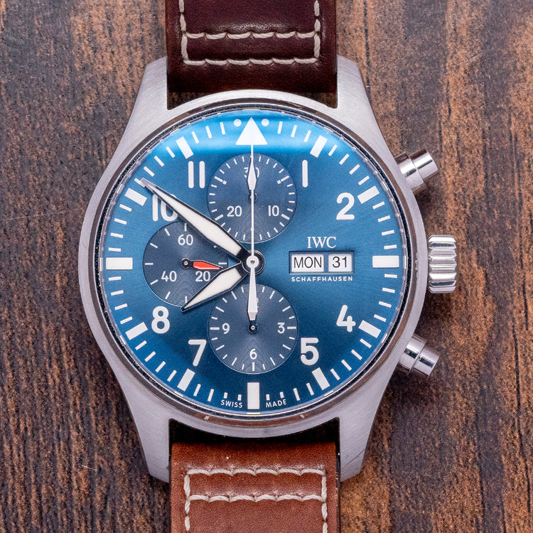2017 IWC Pilot's Chronograph 'Le Petit Prince' Blue 43mm IW377714