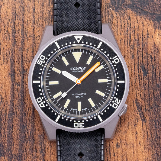 2023 Squale 50 ATMOS Militaire Blasted 1521 Automatic 41.5mm