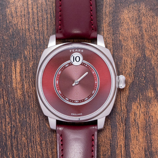 2023 Fears Christopher Ward Alliance 01 Jump Hour Red Dial