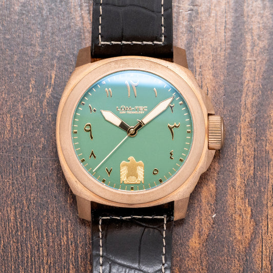2025 Lum-Tec x Al Meshkah Bronze UAE Limited Edition 'Golden Falcon'