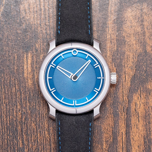 2022 Ming 17.09 Blue Dial Automatic 38mm on Strap