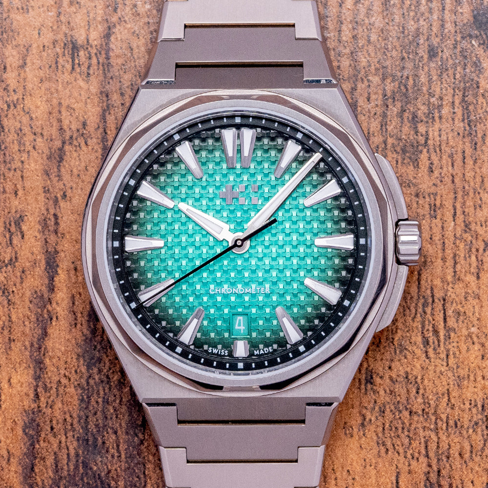 2024 Christopher Ward The Twelve Titanium 40mm Aurora Green