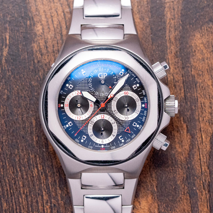 2000s Girard Perregaux Laureato EVO3 Chronograph 44mm 80180