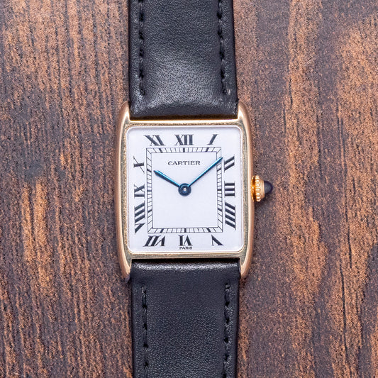 1993 Cartier Tank Arrondie Mecanique Extra-Plate 23x29mm