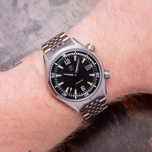 2025 Zelos Helmsman SS 'Midnight' Limited Auto 40mm