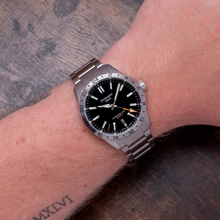 2021 Christopher Ward C63 Sealander GMT 39mm Black