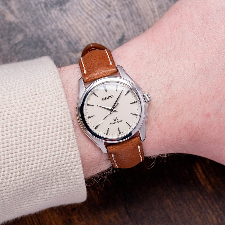 2000s Grand Seiko 9F Quartz 36mm White Dial SBGX009