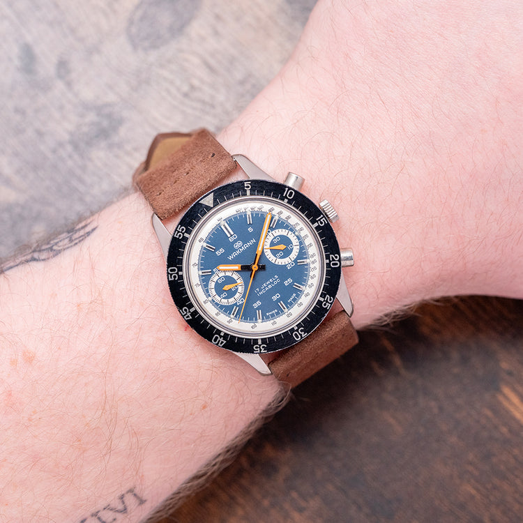 1960s Wakmann Chronograph "Big Boy" Valjoux 236 40mm